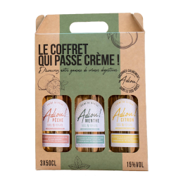 Coffret 3 crèmes Adiou !