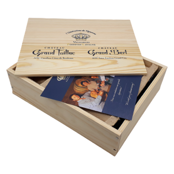 Grand Bert Coffret Découverte 3 bouteilles FR 5 Route du Penin DOMAINE AUGERON