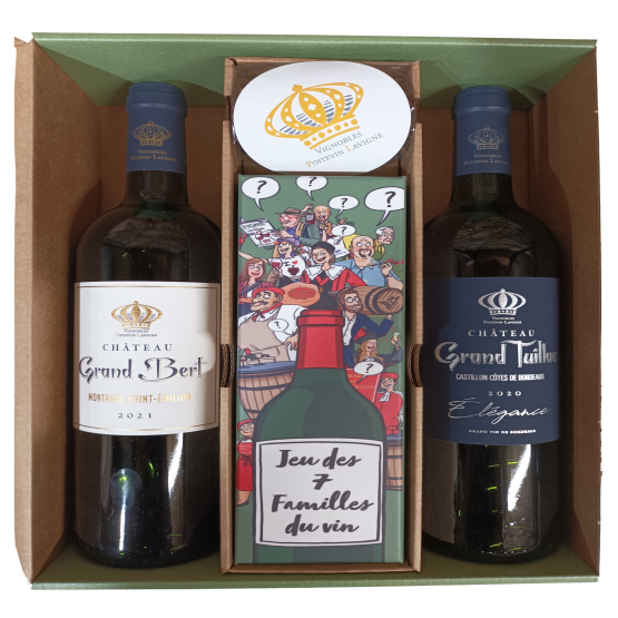 Coffret Wine More Time (jeu des 7 familles) FR 5 Route du Penin DOMAINE AUGERON