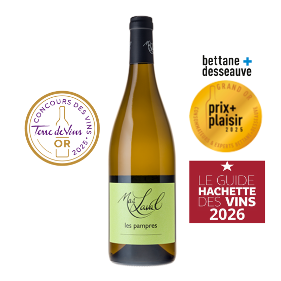 Les Pampres 2024 Blanc FR 5 Route du Penin DOMAINE AUGERON Les Pampres 2024 Blanc FR 5 Route du Penin DOMAINE AUGERON